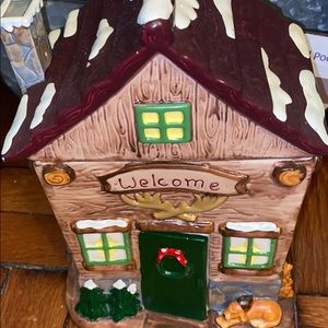 Christmas cookie jar